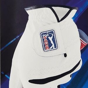 PGA Tour White Golf Glove